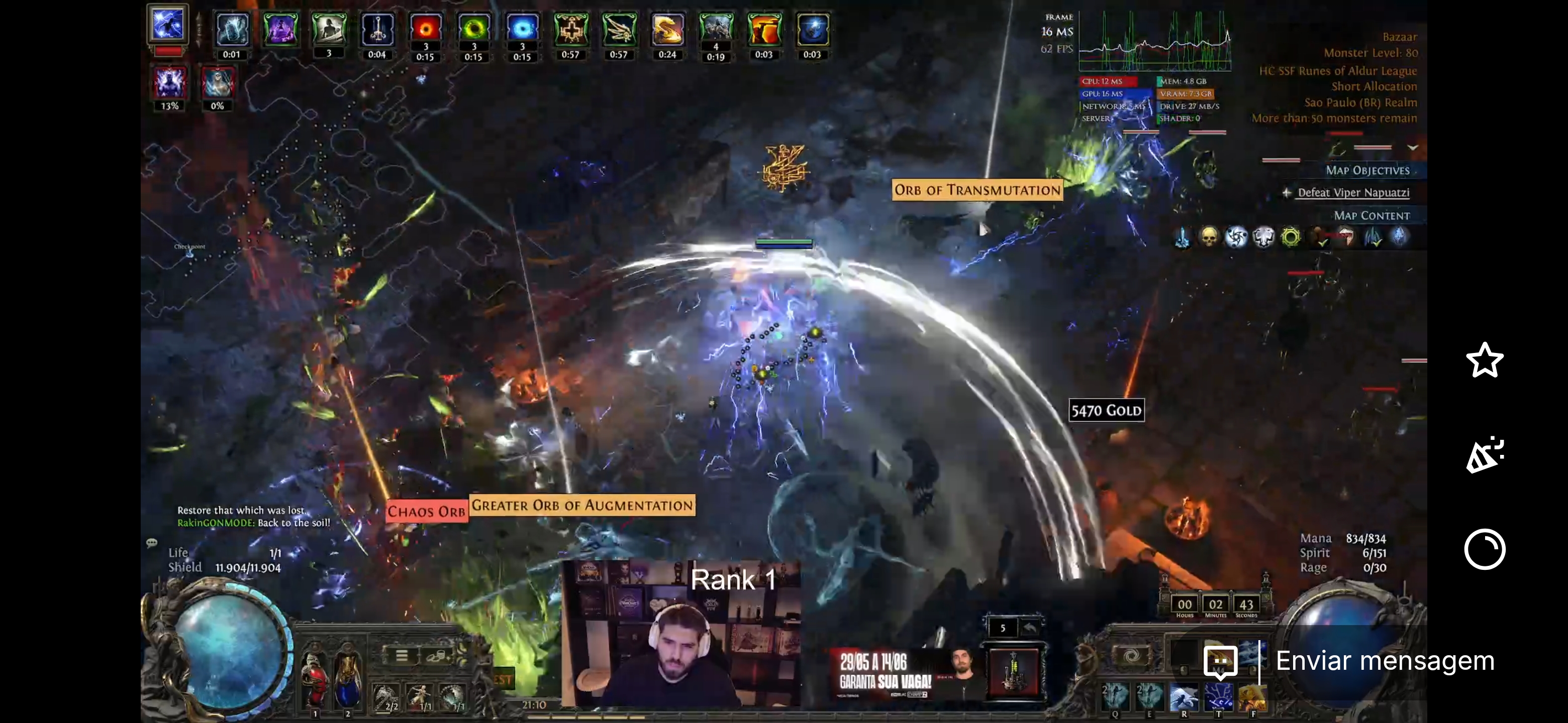 Rakin Reaches Level 99 and Claims Rank #1 in Path of Exile 2 Hardcore SSF